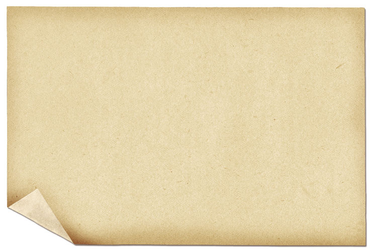 Folded Paper Note