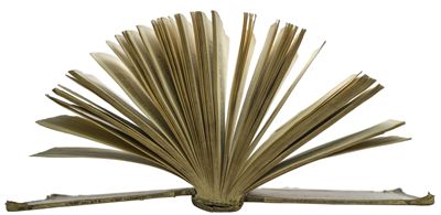 Opened Old Book